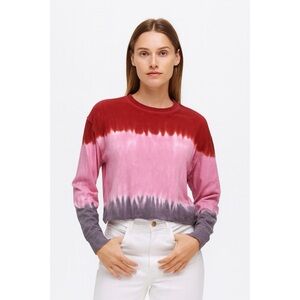 Spiritual Gangsta Mazzy Cropped Dip Dye Sweatshirt